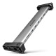 Концентратор AXAGON USB-C 9-in-1 4xUSB 3.2 + 2xUSB-C + HDMI + SD/TF + RJ45 1000Mbps + PD 100W black/gray (HMC-10HLS)