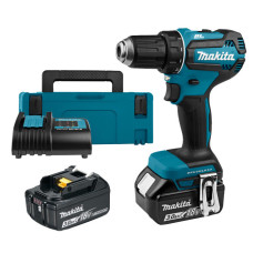 Makita сordless screwdriver-drill DDF485SFJ 18V 1x3A h 27-50Nm 0-500 0-1900 rpm case 1.7kg