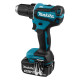 Makita сordless screwdriver-drill DDF485SFJ 18V 1x3A h 27-50Nm 0-500 0-1900 rpm case 1.7kg