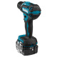 Makita сordless screwdriver-drill DDF485SFJ 18V 1x3A h 27-50Nm 0-500 0-1900 rpm case 1.7kg