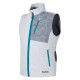 Makita Жилет акумуляторний LXT/CXT, 10.8-18В, з вентиляцією, поліестер, розміт L, білий, 0.38кг (DFV210ZL)