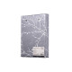 ARDESTO Bedding set 1.5 Gloria, sateen, duvet cover160x220cm, sheet 160x220cm, pillowcases (2) 50x70cm, 100% cotton, gray branch (ART1622LD)