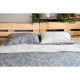 ARDESTO Bedding set 1.5 Gloria, sateen, duvet cover160x220cm, sheet 160x220cm, pillowcases (2) 50x70cm, 100% cotton, gray branch (ART1622LD)