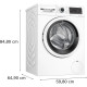 Bosch Прально-сушильна машина Bosch фронтальна, 8(5)кг, 1400, E, 59см, дисплей, білий (WNA13400BY) Bosch Прально-сушильна машина Bosch фронтальна, 8(5)кг, 1400, E, 59см, дисплей, білий (WNA13400BY)