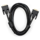 Кабель мультимедийный DVI M to DVI M 3.0m 24+1pin Vinga (VCPDCDVIMM3BK)