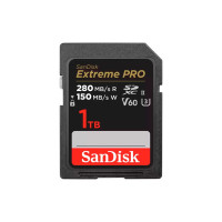 Карта памяти SanDisk 1TB SDXC class 10 UHS-II U3 V60 Extreme Pro (SDSDXEP-1T00-GN4IN)