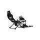 Кресло игровое Lorgar Flex RAF1 з кокпітом кріплення для керма та педалей Black (LRG-RAF1)