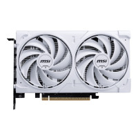 MSI Graphic card GeForce RTX 5060 8GB GDDR7 VENTUS 2X OC WHITE (912-V537-003)