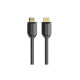 Кабель мультимедийный HDMI M to HDMI M 1.0m V2.0 4K 60Hz HP (HP_DHC-HD01-01M)