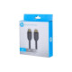 Кабель мультимедийный HDMI M to HDMI M 1.0m V2.0 4K 60Hz HP (HP_DHC-HD01-01M)
