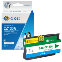 G&G for HP No.711 Designjet T120/T520 ePrinter[Cyan] (G&G-CZ130A)
