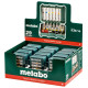 Metabo BitBox bits, set of 29 pcs, 1/4 , magnetic bit holder, adapter, SL,PH,PZ,H,T, S2 steel, case (626710000)