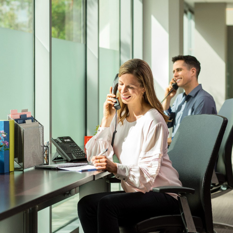 Poly VVX 150 2-Line IP Phone and PoE-enabled (911N0AA)
