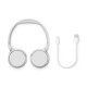 Philips Наушники On-ear TAH4209 BT 5.3, Wireless, Mic, Белый (TAH4209WT/00)