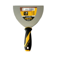 Tolsen spatula, 1.2mm, width 150mm, steel, two-component handle (40018)