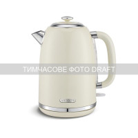 ARDESTO Електрочайник Ardesto 1.8л, Strix, метал, бежевий глянцевий (EKL-F400BG)
