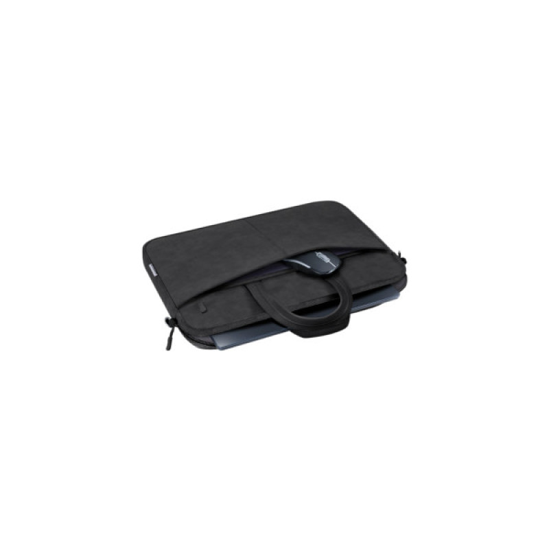 Сумка для ноутбука Defender 15.6" Solid PU black (26091)