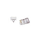 Коннектор RJ45 cat.5e UTP 8P8C (сквозное отв., позолоч. конт.) 100 шт Cablexpert (LC-PTU-01/100)