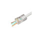 Коннектор RJ45 cat.5e UTP 8P8C (сквозное отв., позолоч. конт.) 100 шт Cablexpert (LC-PTU-01/100)