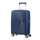 American Tourister Валіза American Tourister, Soundbox, поліпропілен, мала, 55см, 35.5/41л, TSA, 4 колеса, EXP, темно-синій (32G*41001)