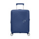 American Tourister Валіза American Tourister, Soundbox, поліпропілен, мала, 55см, 35.5/41л, TSA, 4 колеса, EXP, темно-синій (32G*41001)