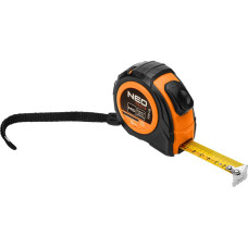 Neo Tools tape measure, 5mx25mm, with winding lock (67-223)