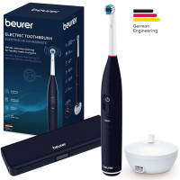 Beurer toothbrush electric, nozzle-1, 3 cleaning programs, black (TB_50)