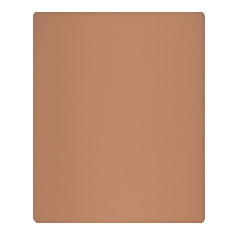ARDESTO Fitted Sheet Mix&Match, sateen, choco, 160x200+30cm, 100% cotton (ART1620FSH)