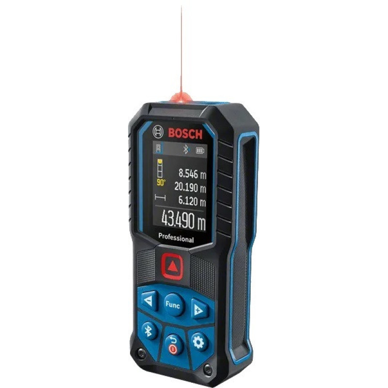 Bosch Далекомір лазерний GLM 50-27 C, 0.05-50м, ±1.5мм, IP65, 0.2кг (0.601.072.T00)