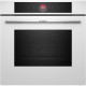 Bosch Oven electrical, 71L, A+, display, convection, Pyrolis, white (HBG7741W1)