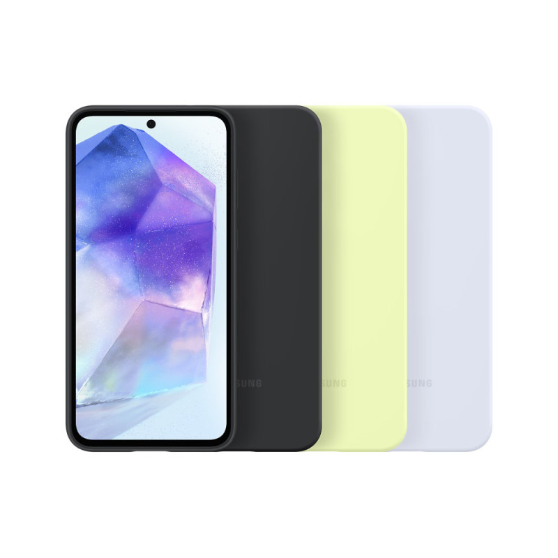 Samsung Galaxy A55 (A556), Silicone Case, Black (EF-PA556TBEGWW)