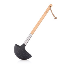 ARDESTO Ladle Midori, 30.5cm, nylon, wood, stainless steel, black (AR1308BP)