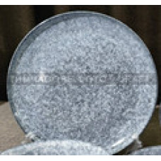 ARDESTO Dinner plate Loreto, 27cm, porcelain, gray (AR1027LG)