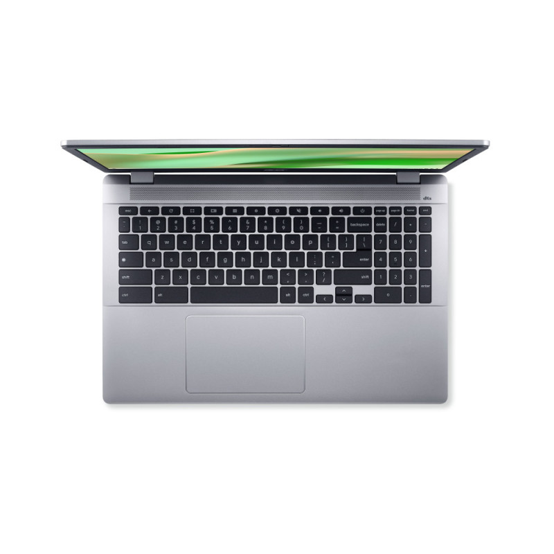 Acer Ноутбук Chromebook CB315-5H 15" FHD IPS, Intel C N100, 8GB, F128GB, UMA, ChromeOS, сріблястий (NX.KPPEU.001)