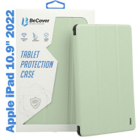 Чехол для планшета BeCover TPU Edge mount Apple Pencil Apple iPad 10.9" 2022/24/11" 2025 Green (708483)