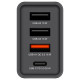 Зарядное устройство Verbatim USB 30W PD3.0 4-ports black (49700)