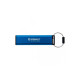 USB флеш накопитель Kingston 128GB IronKey Keypad 200 Type-C Encrypted Blue USB 3.2 (IKKP200C/128GB)