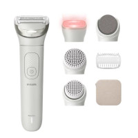 Philips Епілятор Philips Series 9900 дисковий, аккумул., пінцет.-32, волог.+сух., насадок-6, футляр, білий (BRE748/00)