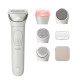 Philips Епілятор Philips Series 9900 дисковий, аккумул., пінцет.-32, волог.+сух., насадок-6, футляр, білий (BRE748/00)