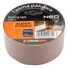 Neo Tools Стрічка пакувальна Neo Tools, 100мх50мм, коричневий (56-057)