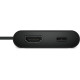 Dell Адаптер Dell Pro 4-in-1 USB-C Travel Hub-DA225 (470-BFBN)