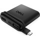 Dell Адаптер Dell Pro 4-in-1 USB-C Travel Hub-DA225 (470-BFBN)