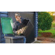 Bosch garden shredder AXT22D 2200W 40 rpm 38mm 53 l. 31.3 kg Turbine-Cut cutting system low noise (0.600.803.003)