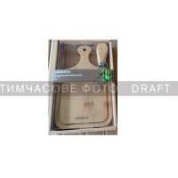 ARDESTO Набор для подачи сыра Midori, 2 предмета, 19х11х0.8см, бамбук, нержавеющая сталь (AR0936)