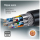 Кабель мультимедийный HDMI M to HDMI M 3.0m V2.0 4K60Hz black ColorWay (CW-CBHD079-BK)