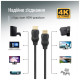 Кабель мультимедийный HDMI M to HDMI M 3.0m V2.0 4K60Hz black ColorWay (CW-CBHD079-BK)