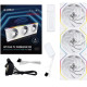 Кулер до корпусу Lian Li Uni Fan TL WIRELESS Reverse, 120-3, Wh (G99.12RTL1W3W.00)