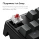 Клавиатура Keychron C3 Max Super Red Switch RGB Wireless/Bluetooth/USB UA Black (C3M-H1-UA)