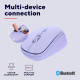 Trust Миша Trust Yvi+ Compact Multi-Device, WL/BT/USB-A, фіолетовий (25583_TRUST)