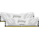 Модуль памяти для компьютера DDR5 48GB (2x24GB) 8000 MHz Renegade White/Silver Kingston Fury (ex.HyperX) (KF580C38RWK2-48)